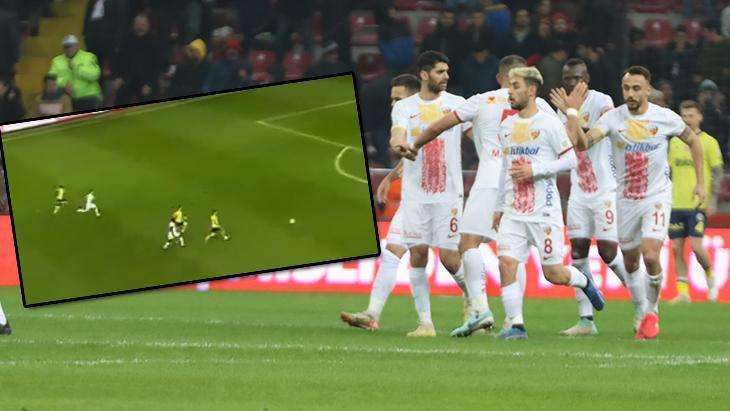 Kayserispor – Fenerbahçe maçında Serdar Aziz’den kritik hata!