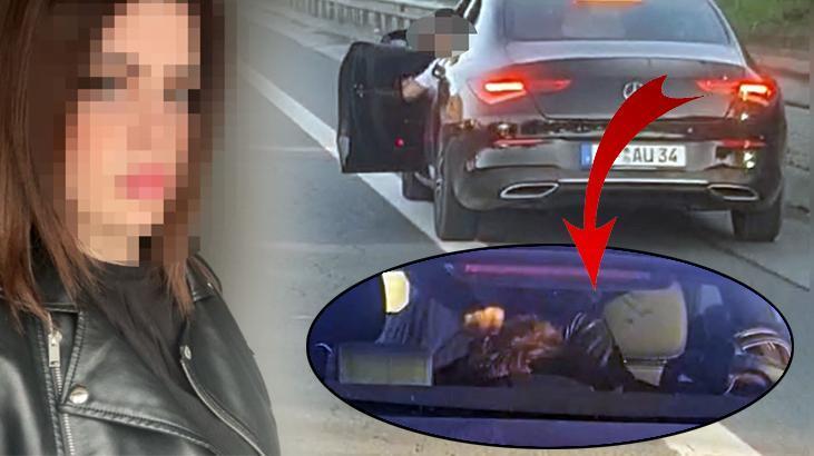 Lüks otomobilin içinde feci şekilde dövüldü, şikayetçi olmadı!