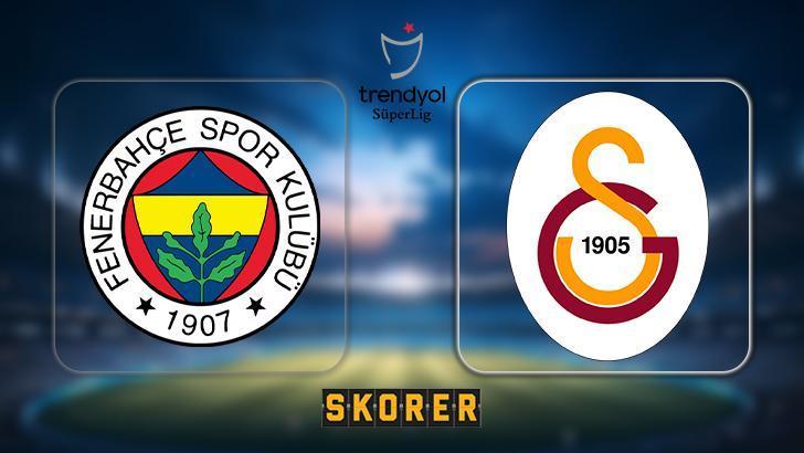 CANLI ANLATIM | Fenerbahçe – Galatasaray