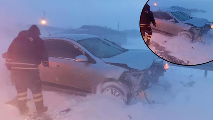 Kars – Iğdır karayolunda kaza! 1 ölü, 6 yaralı