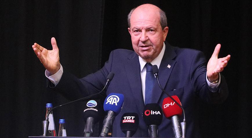 KKTC Cumhurbaşkanı Tatar: Türkiye Kıbrıs’tan vazgeçmez