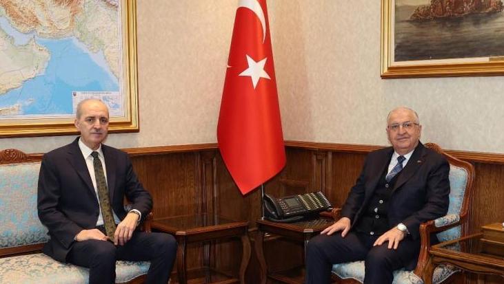 Kurtulmuş’tan Bakan Güler’e taziye ziyareti