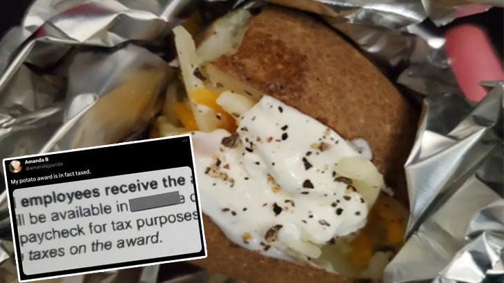 İkramiye olarak ‘patates’ aldı! Vergisini de ödemesi gerekecek