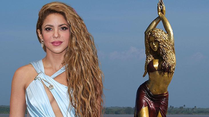 Ünlü şarkıcının onuruna devasa heykel!