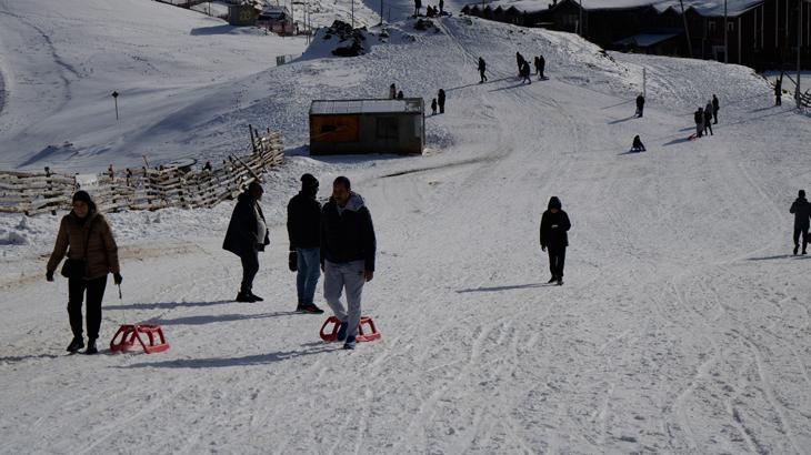 Zigana Dağı’nda yılbaşı hareketliliği!