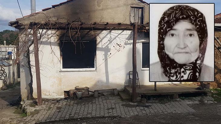 Çanakkale’de 81 yaşındaki kadın evde çıkan yangında öldü