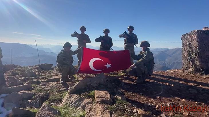 MSB paylaştı! Mehmetçikten yeni yıl mesajı