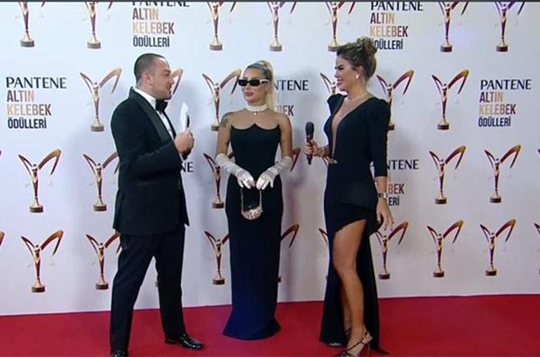 Altın Kelebek'te ünlülerin şıklık yarışı!