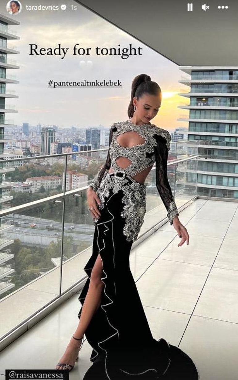 Altın Kelebek'te ünlülerin şıklık yarışı!