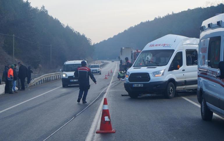 Bolu'da korkunç kaza: 1 ölü, 4 yaralı