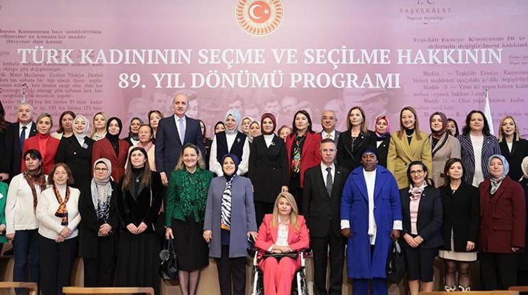 TBMM Başkanı Kurtulmuş'tan 'güçlü aile' ve 'güçlü kadın' vurgusu