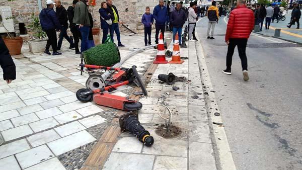 Yer: Bodrum! İki kadın ortalığı birbirine kattı, küfür ve tehditler havada uçuştu