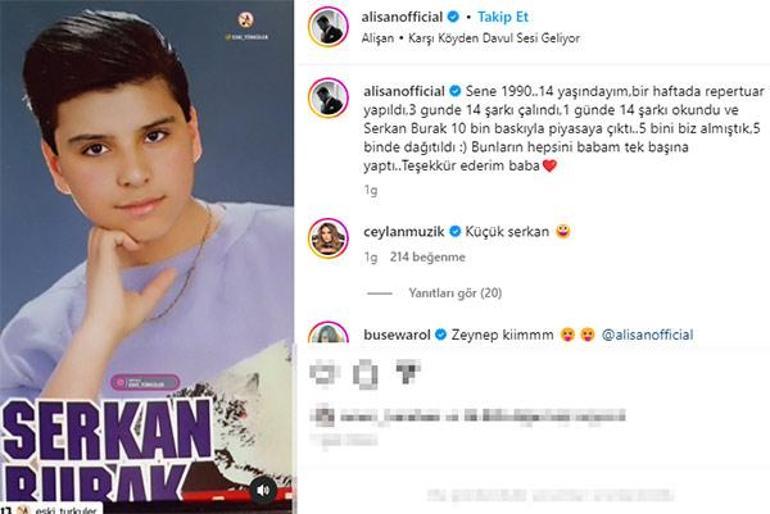 Alişan paylaştı! 'Serkan Burak 10 bin baskıyla piyasaya çıktı'