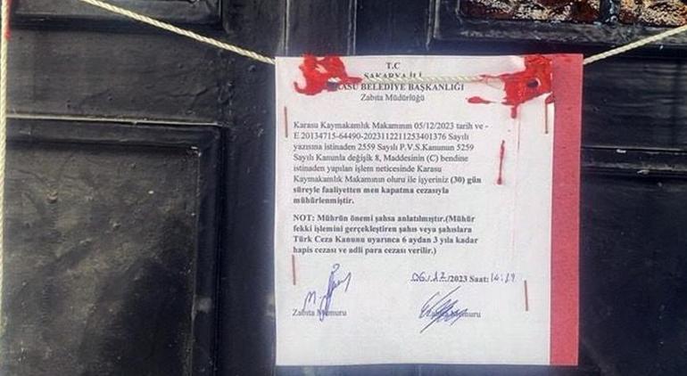 Sakarya'da fuhuş operasyonu! Tek tek mühürlendiler