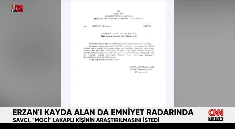 Seçil Erzan'ı kayda alan kişi hakkında flaş karar! Savcı talimat verdi