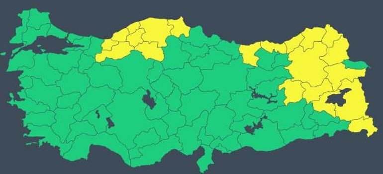 Son dakika... Meteoroloji'den kar, sağanak, fırtına uyarısı! 21 kentte alarm verildi