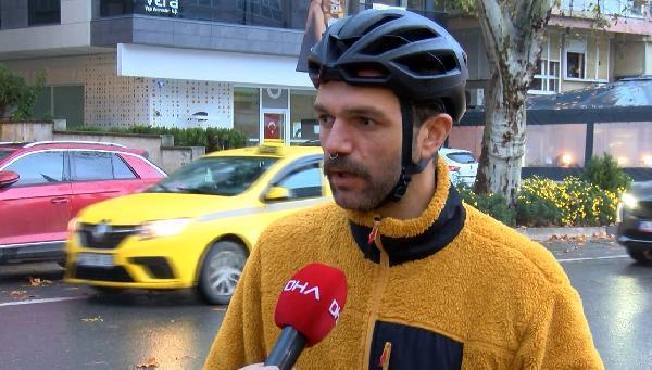 Bağdat Caddesi'ndeki tehlike! Bisiklet kullananlar isyan etti