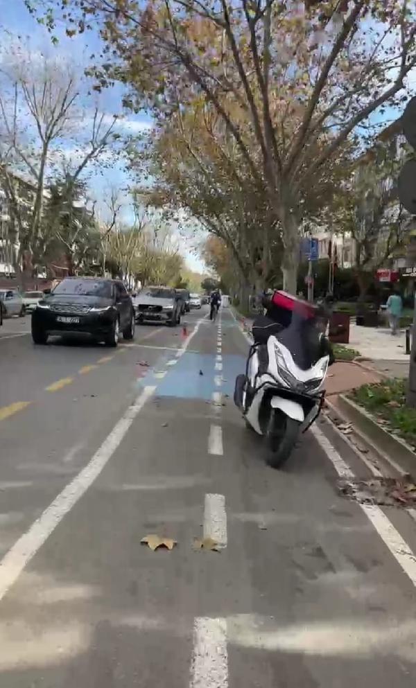 Bağdat Caddesi'ndeki tehlike! Bisiklet kullananlar isyan etti