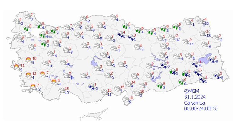 Meteoroloji'den son dakika kar uyarısı! İstanbul ve birçok ilde hafta sonu kar alarmı