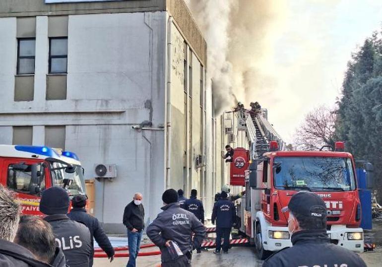 Ankara'da korkutan yangın