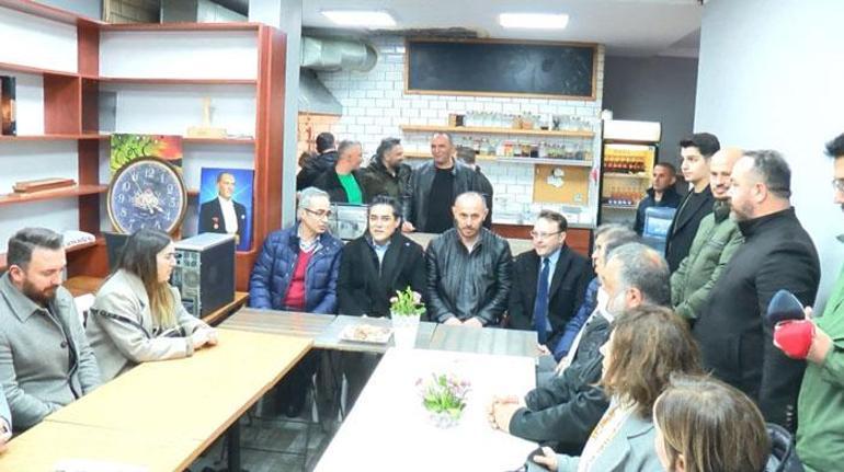 İYİ Parti İBB adayı Buğra Kavuncu, esnaf ziyaretinde bulundu