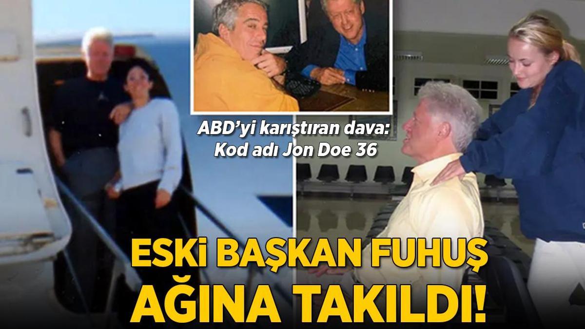 Eski başkan fuhuş ağına takıldı! ABD’yi karıştıran dava: Kod adı Jon Doe 36