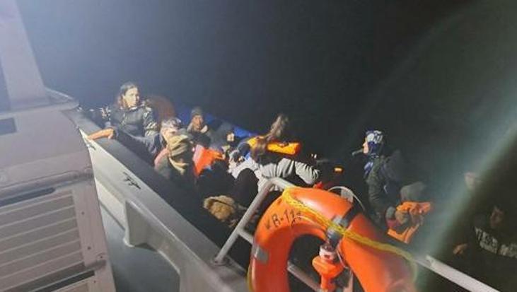 Çanakkale’de kaçak göçmen operasyonu