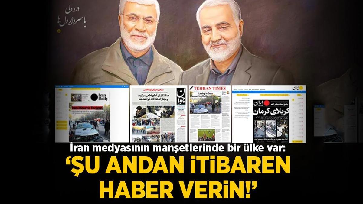 Gazze’deki savaşta son dakika… İran medyası manşetten verdi: ‘Şu andan itibaren haber verin…’