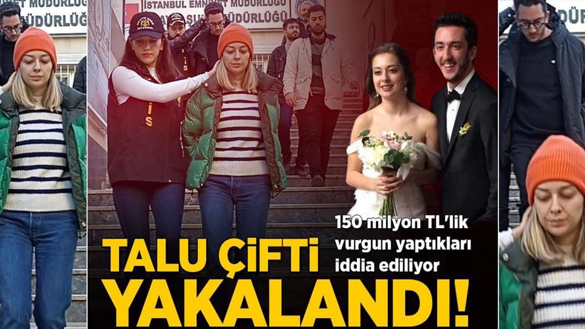 Son dakika… Fenomen çift Kıvanç Talu ve eşi Beril Talu yakalandı