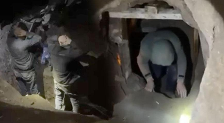 Arkeolojik sit alanında define arayanlar suçüstü yakalandı