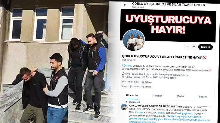 ‘Uyuşturucuya hayır’ sayfası kurdu! Uyuşturcu satmaktan gözaltına alındı