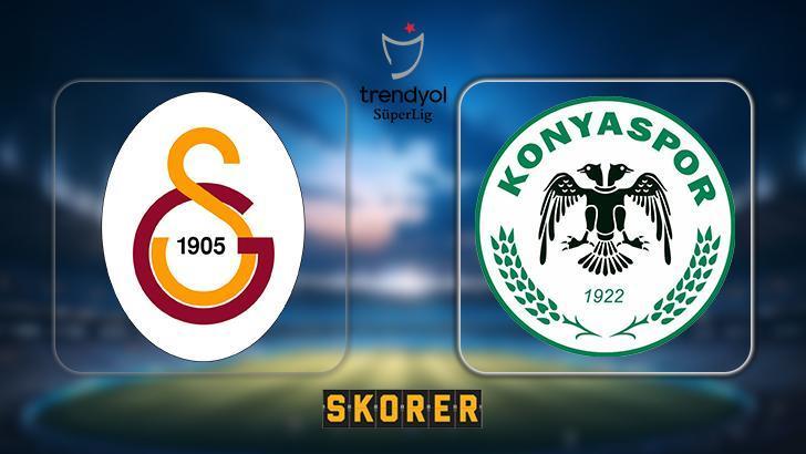 CANLI ANLATIM | Galatasaray – Konyaspor