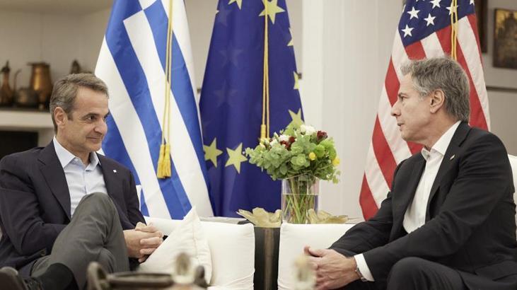 ABD Dışişleri Bakanı Blinken, Yunanistan Başbakanı ile görüştü