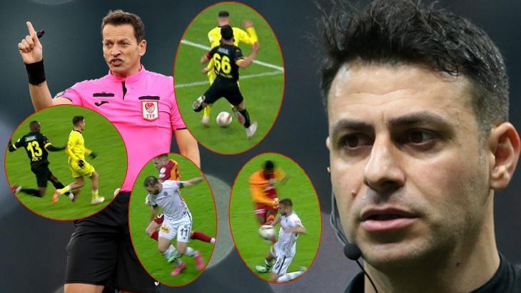 Fenerbahçe ve Galatasaray maçlarında tartışmalı pozisyonlar! ‘Açık penaltı, amasız lakinsiz kırmızı kart’