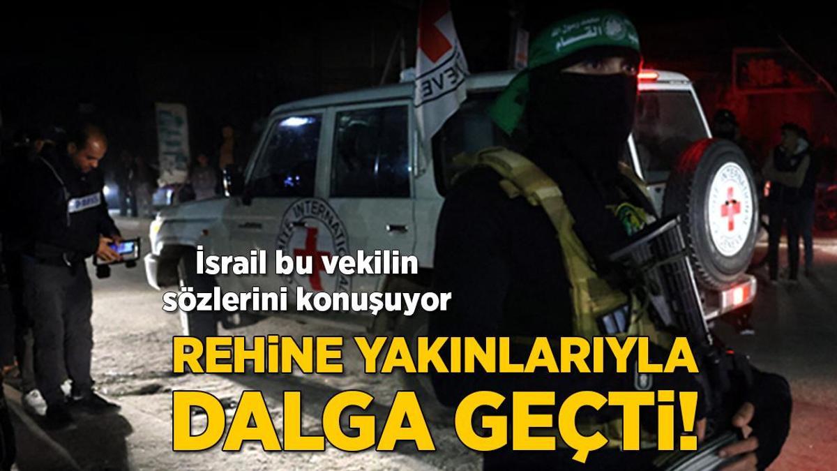 Rehine yakınlarıyla dalga geçti! İsrailli vekilden skandal