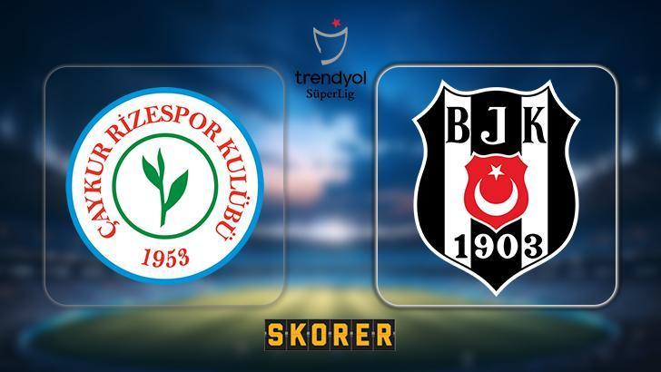 CANLI ANLATIM | Rizespor – Beşiktaş