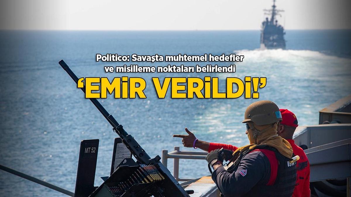 Gazze’deki savaşta son dakika… Politico ABD’nin savaş hazırlıklarını yazdı: Emir verildi, muhtemel hedefler belli oldu