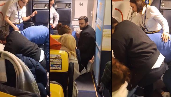 Bodrum uçağında alkollü yolcu alarmı