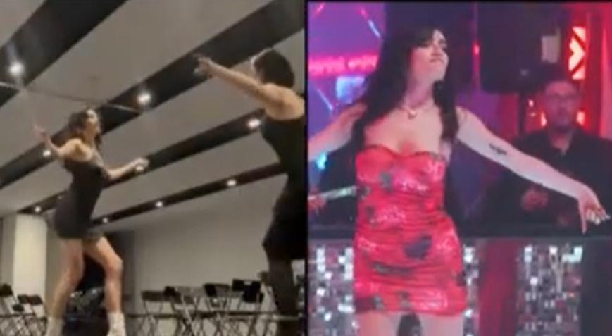 Hazar Ergüçlü pavyon sahnesine böyle hazırlanmış! Özel ders aldığı ortaya çıktı