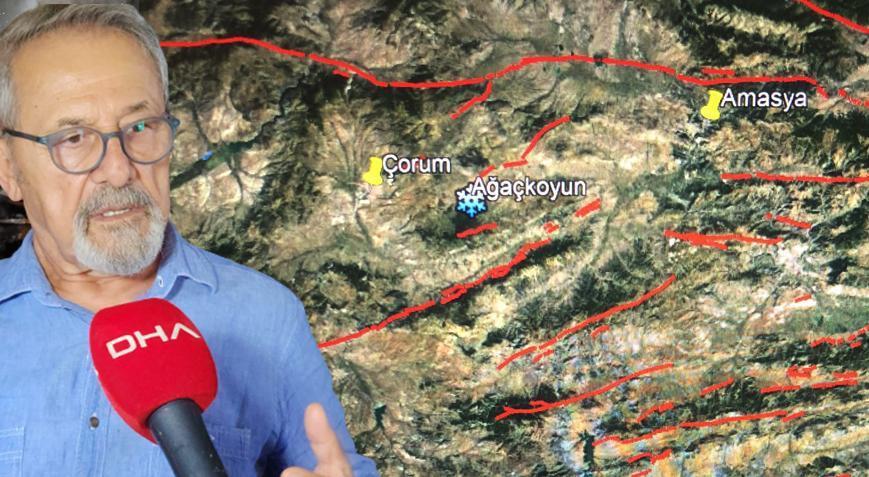Çorum’da deprem! Naci Görür’den kritik açıklama