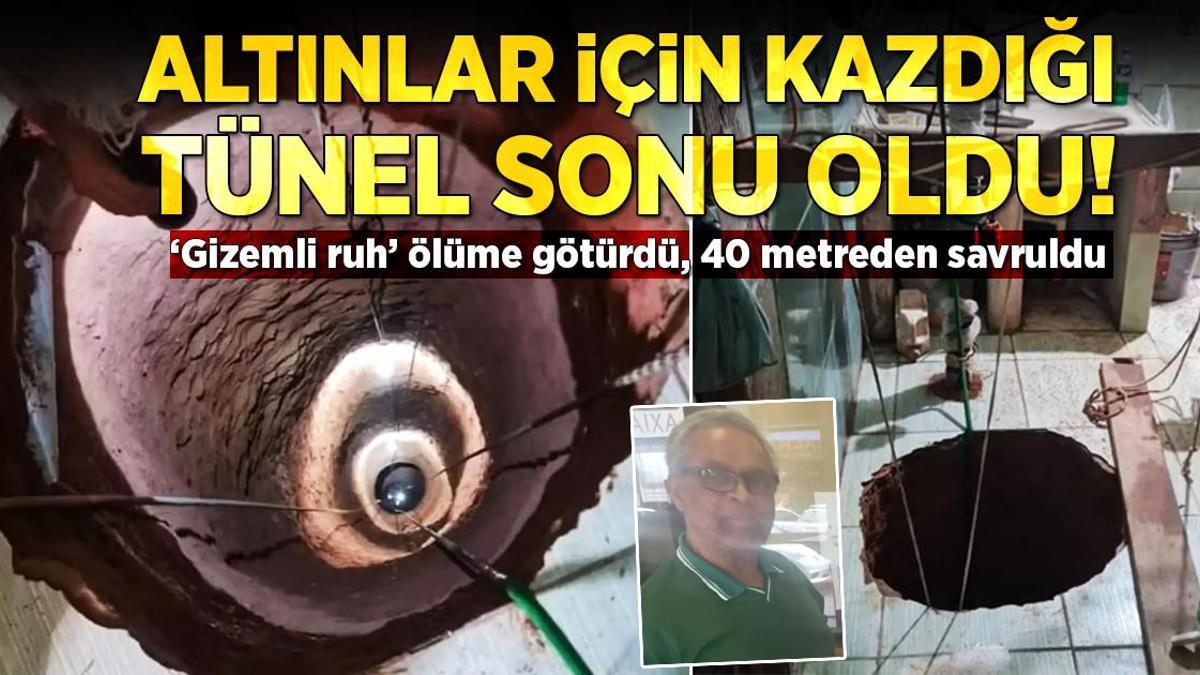 Altınlar için kazdığı tünel sonu oldu! ‘Gizemli’ ruh ölüme götürdü, 40 metreden savruldu