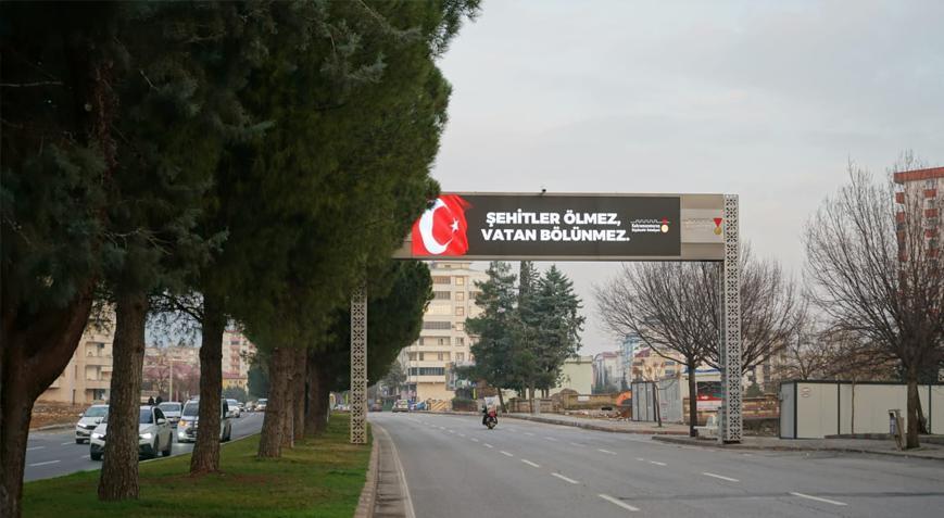 Kahramanmaraş’ta duygulandıran mesaj! Görenlerin gözleri doldu