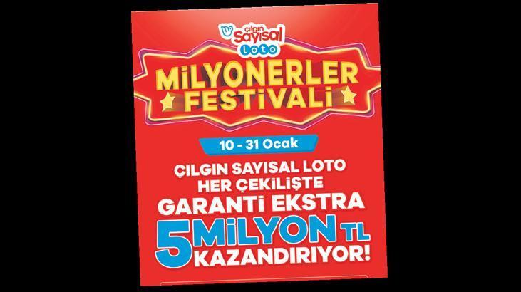 4 talihli toplam ekstra 5 milyon TL kazandı