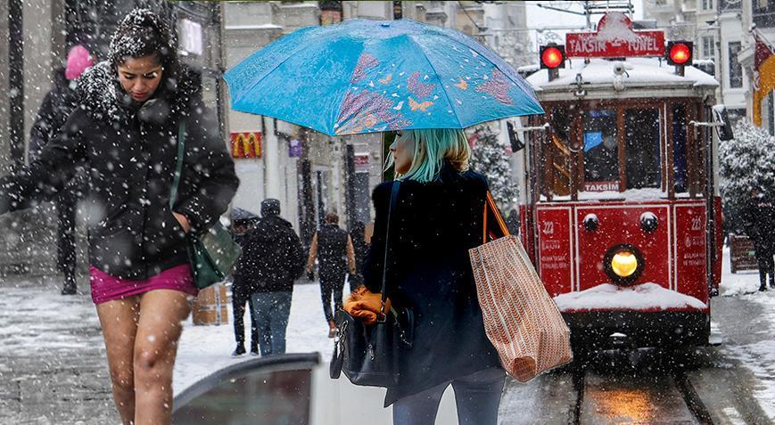 Son dakika… Meteoroloji haritayı güncelledi! Kar dalgası İstanbul’a yeniden geliyor
