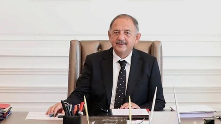 Bakan Özhaseki: Yağmur çamur demeden tüm gayretimizle sahadayız”