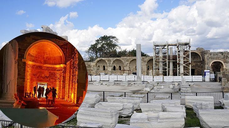 Side Antik Kenti’ni gece kulübüne çevirmişlerdi! 1800 yıl öncesi haline dönüyor