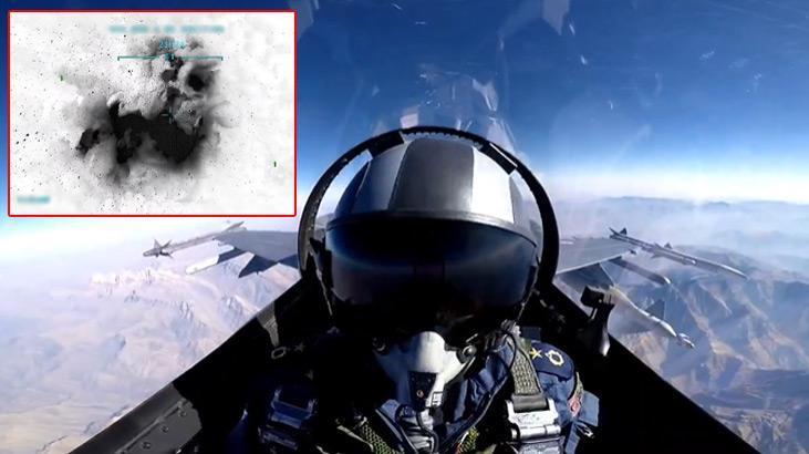 Irak’ın kuzeyindeki Gara bölgesinde tespit edilen 9 PKK’lı öldürüldü