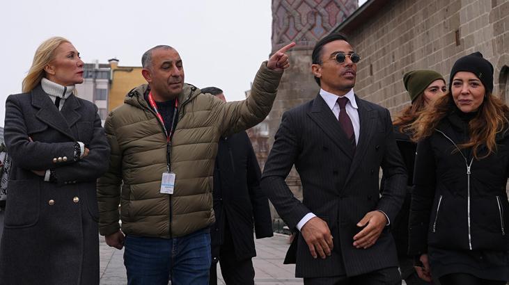 ‘Rotahane Projesi’ ile Erzurum’a gelen heyet, tarihi ve turistik yerleri gezdi