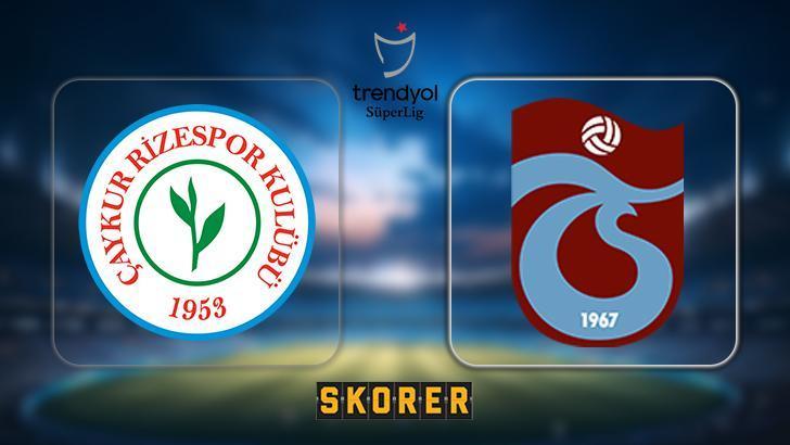 CANLI ANLATIM | Rizespor – Trabzonspor