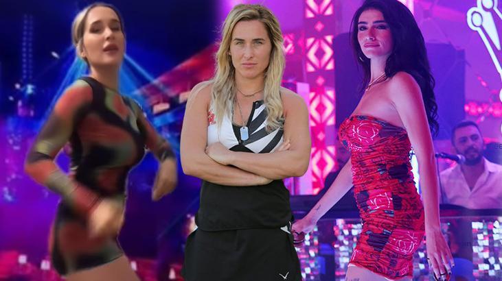 Survivor Sema Aydemir, Dilber elbisesi giyip pavyon dansı yaptı!